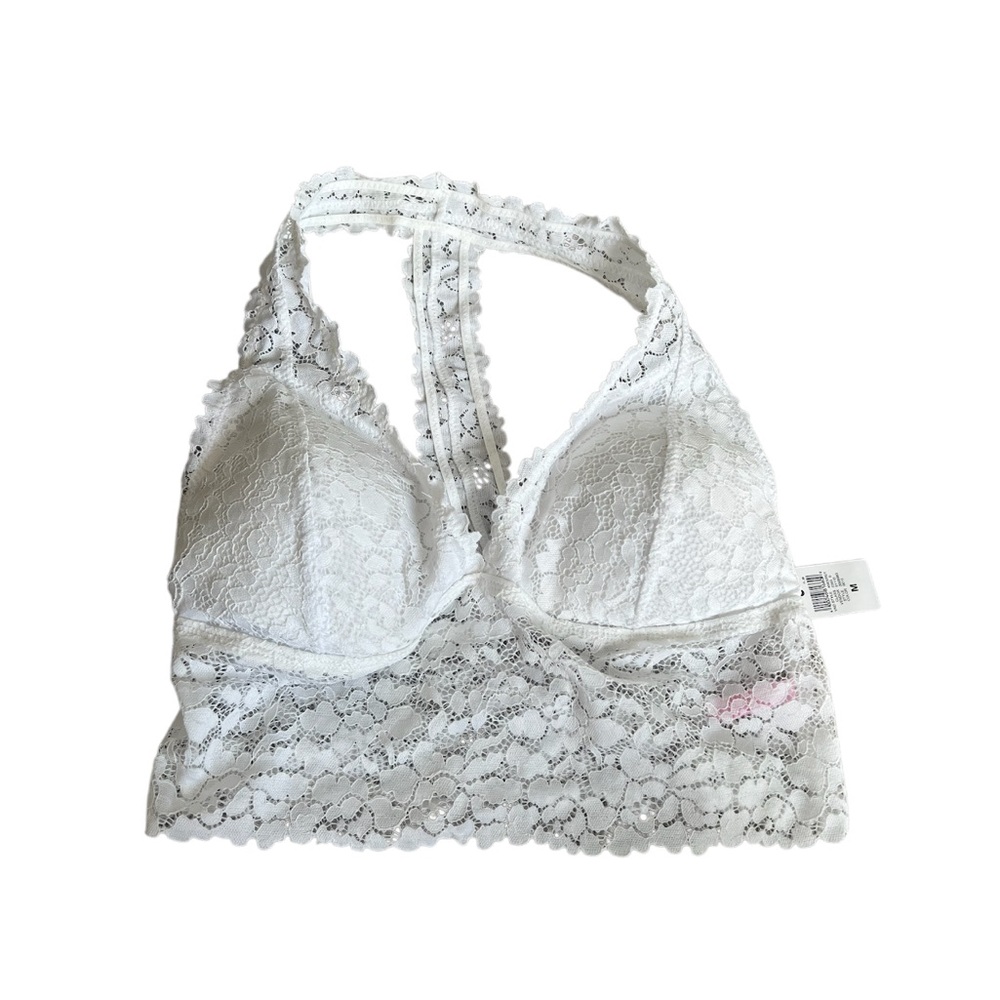 (NWT) Elegant White Lace Bra